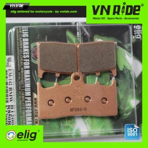 Má phanh (bố thắng) trước xe moto Elig Brake Pads (Sintered EM142)