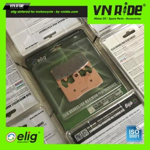 Má phanh (bố thắng) trước xe moto Elig Brake Pads (Sintered EM336-TA28)