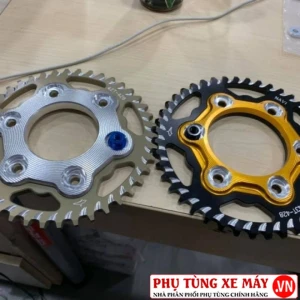 Dĩa tải nhôm CNC 2 tầng 42T cho Exciter 150