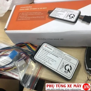 Khoá chống trộm xe máy Smartbike (điều khiển bằng điện thoại và Remote)