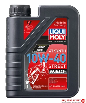 Nhớt Liqui Moly 4T Synth 10W40 Street Race