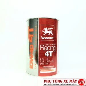 Nhớt Wolver Racing Synthetic 10W40