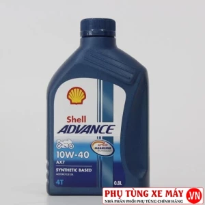 Shell Advance 4T AX7 10W40 Synthetic Based 0.8L