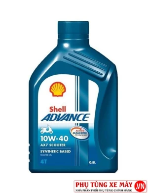 Shell Advance AX7 Scooter 10W40 0.8L