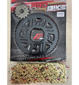 Bộ nhông sên dĩa Pro-Bike cho Winner sên vàng (44T)