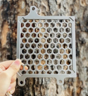 Che két nước CNC Anode xám cho Honda Vario, AB, SHVN