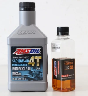 Nhớt chiết lẻ Amsoil 10W40 Performance (150ml)