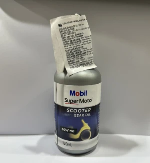 Nhớt Lap (Nhớt Hộp Số) Xe Ga Mobil Super Moto 80W90 120ml