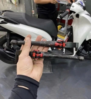Tay thắng Carbon cho Honda SH 2 thắng đĩa SH 125/150i, SH300i, SH350i,....
