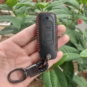 Bao Da Chìa Khóa xe máy Honda SH 2021-2024, SH 350i (loại 2 nút bấm). handmade da thật. Bảo hành 2 năm