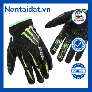 Găng tay đi moto xe máy dài ngón Pro-biker mẫu Monster