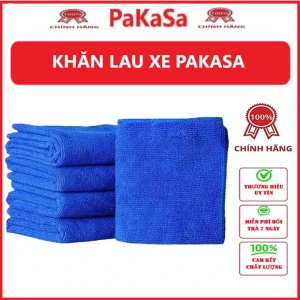 Khăn lau xe hơi, ô tô, xe máy siêu thấm, siêu mềm kích thước 27cm x 63cm PaKaSa