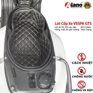 Lót Cốp Cách Nhiệt Xe Máy Alano Chuyên Dụng Cho Mẫu Xe VESPA GTS 2019-2022 Cách Nhiệt Chống Va Đập Bảo Vệ Tài Sản