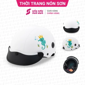 Mũ bảo hiểm trẻ em hoa văn NÓN SƠN chính hãng ADC-002.120
