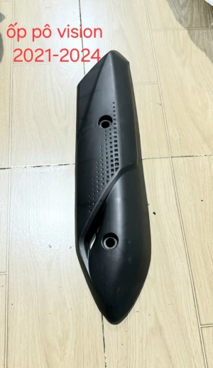 ốp pô gắn xe vision 2021-2024 màu đen