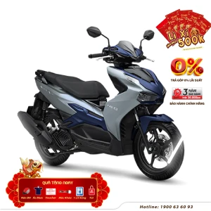Xe máy Honda Air Blade 160cc 2025 - Phiên Bản Cao Cấp - Bạc Xanh Đen