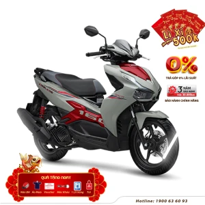 Xe máy Honda Air Blade 160cc 2025 - Phiên Bản Thể Thao - Xám Đỏ Đen
