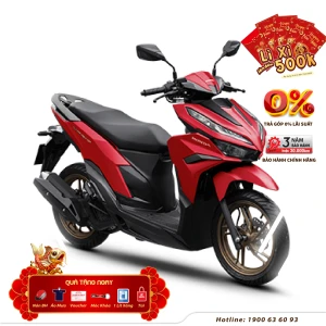 Xe Máy Honda VARIO 125 2025 - Phiên Bản Đặc Biệt - Đỏ đen