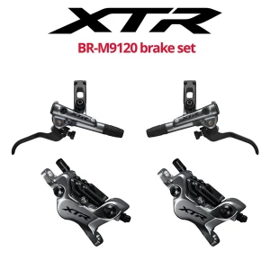 Bộ phanh dầu Shimano XTR M9120 tản nhiệt