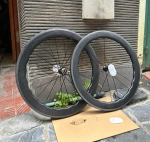 Bộ vành carbon 700C Princeton 6560 50mm cối nổ