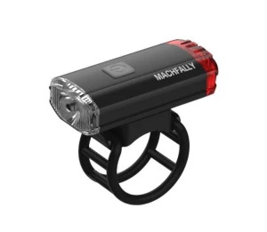 Đèn pha sạc usb Machfally đuôi đỏ