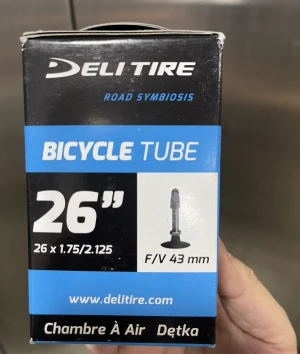 Săm Deli 26 1.75/2.125 AV/FV Indo- 1 chiếc