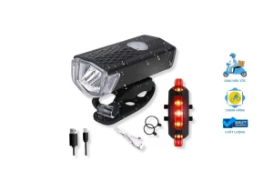 Bộ Đèn Xe Sạc Trước Sau