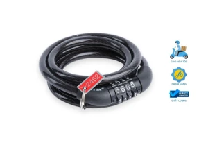 Khoá Dây Xe Đạp Tonyon 4 Số Đổi Mật Khẩu