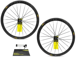 BÁNH XE ĐẠP ROAD 700c - MAVIC COSMIC - TRƯỚC 24L, SAU 24L, THẮNG DĨA CENTER LOCK - LÍP THẢ 7,8,9,10,11,12