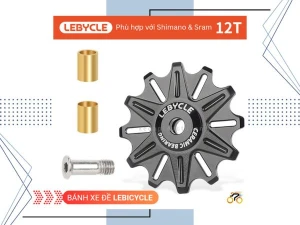 BÁNH XE ĐỀ LE BYCLE - BẠC ĐẠN CERAMIC