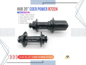 ĐÙM XE ĐẠP - COER POWER R7224 - 20
