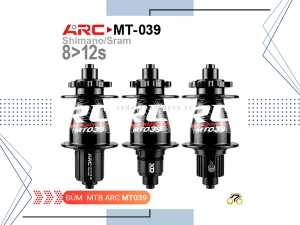 ĐÙM XE ĐẠP - HUB ARC MT039 - CỐI MS - MTB - BẠC ĐẠN - THẮNG ĐĨA - LÍP THẢ - 32L
