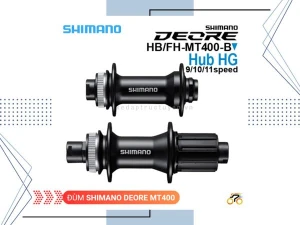 ĐÙM XE ĐẠP - HUB SHIMANO FH-MT400 - CỐI HG - TY BOOST - CENTERLOCK - THẮNG ĐĨA - LÍP THẢ - 32L