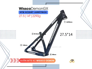 KHUNG SƯỜN XE ĐẠP MTB DIRT JUMP 27.5'' - WISSCO DEMON - SIZE 13