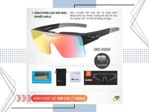 KÍNH THỂ THAO - KHUNG CẬN - WEST BIKING WB159- PHÂN CỰC 7 MÀU
