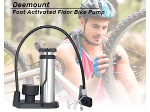 ỐNG BƠM XE ĐẠP - DEEMOUNT PMP014 - BƠM ĐẠP ĐỨNG MINI (ĐỒNG HỒ ÁP XUẤT)