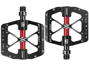 PEDAL XE ĐẠP - BÀN ĐẠP WAKE WK87 - 3 BẠC ĐẠN (NHÔM)