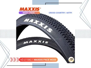 VỎ XE ĐẠP 27.5 - MAXXIS M333 PACE - 27.5x2.1 (1 CÁI)