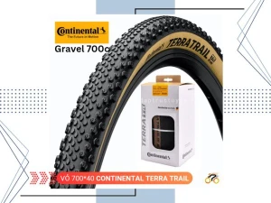 VỎ XE ĐẠP 700c - CONTINENTAL TERRA TRAIL - GRAVEL 700x40c (1 CÁI)