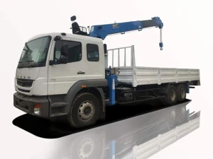Xe Tải FUSO 3 Chân 11 Tấn Gắn Cẩu Dongyang 6 Tấn 6 Khúc