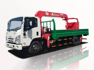 Xe Tải Isuzu NPR85K 2 Tấn Gắn Cẩu Unic 3 Tấn 5 Khúc
