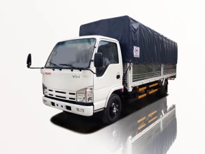 Xe Tải Isuzu Vĩnh Phát NK650 3.5 Tấn Thùng Bạt