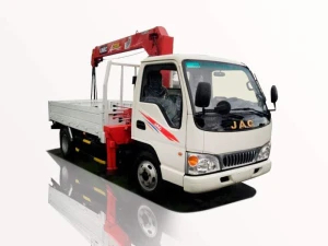 Xe Tải Jac 3T5 Gắn Cẩu Unic URV233