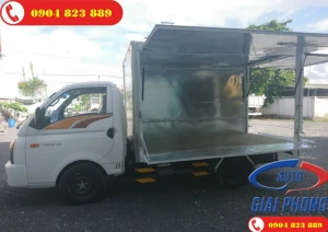 Thùng Xe Cánh Dơi Bán Hàng Lưu Động