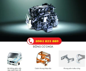Xe chở xăng dầu 9 khối Hyundai 110S Thành Công