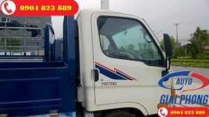 Xe tải 8 Tấn Hyundai Mighty 2017 Thùng Mui Bạt