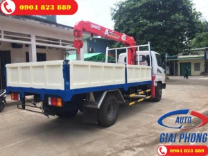 Xe tải 8 tấn Veam HD800 gắn cẩu UNIC UR-V344 3 Tấn 4 Khúc