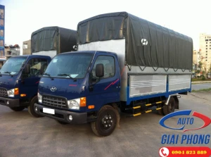 Xe tải Hyundai HD72 3.5 Tấn Thùng Mui Bạt