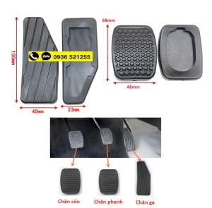 Cao su lót chân phanh Chân côn Chân ga Suzuki Wagon R+ 2001