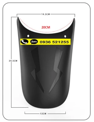 Dè con Chắn bùn trước Honda CB400, Hornet ... các dòng xe moto tương ứng